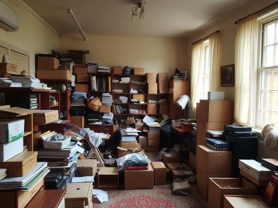 Hagyatéki kiürítés, 2 szobás panel – állapot a munka előtt